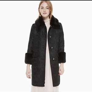 Kate spade jacquard coat
